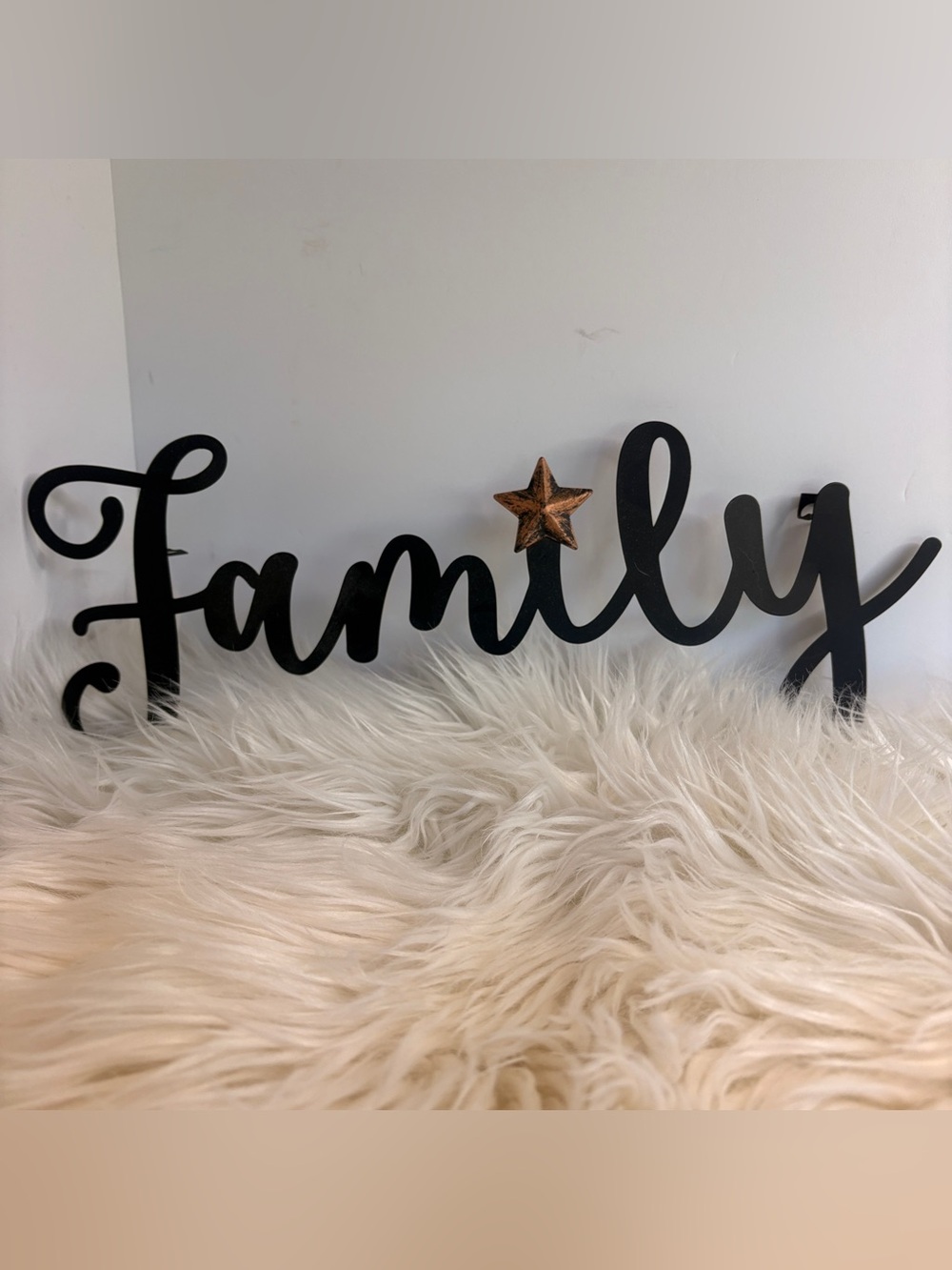 Metal sign family
